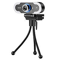 Веб-камера Full HD 2K з мікрофоном для ПК і ноутбука