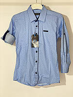 Рубашка для мальчика Ikoros 472353 3 года Голубой
