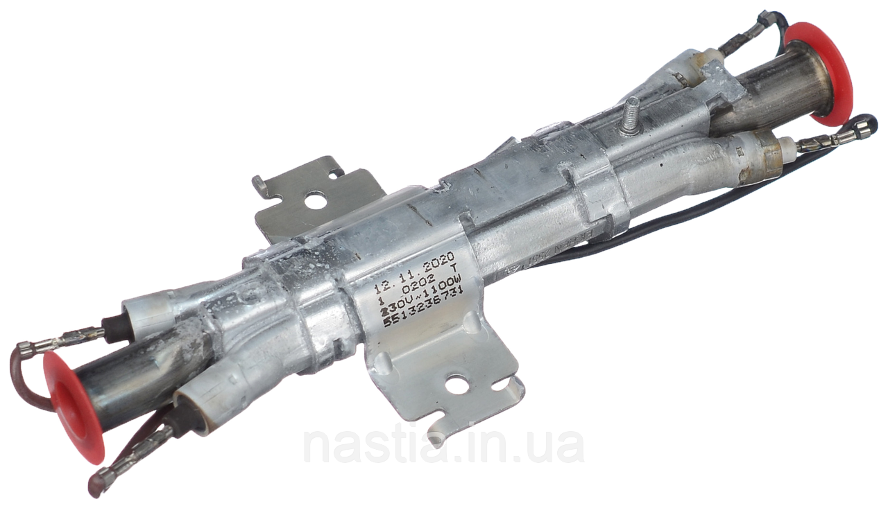 5513236731 Бойлер пара прямий, 230V, 1100W, проточний, двуххтеновий, DeLonghi