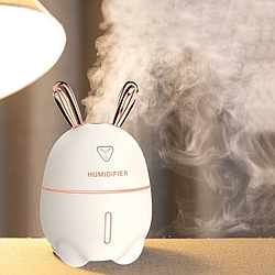 Зволожувач повітря Humidifier Rabbit |0.2L| Білий