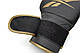 Боксерські рукавички Reebok Retail Boxing Gloves (RSCB-12010GB) Black/Gold 12, фото 6