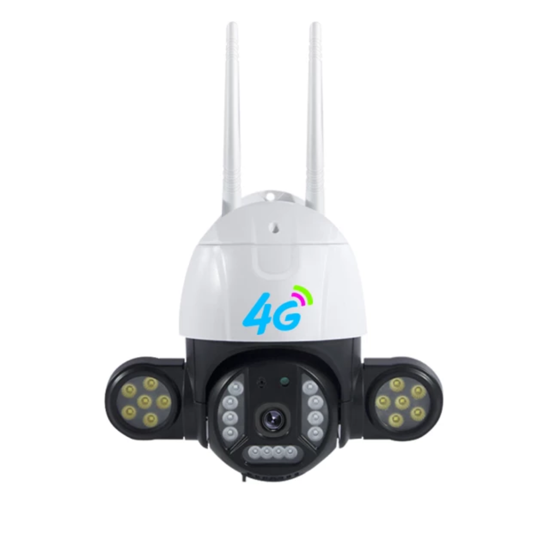 Поворотна вулична камера IP-камера 4G Wi-Fi Verto VRT-C28 Pro UHD 5MP Outdoor WiFi PT оптика Sony (з СИМКОЮ)
