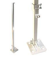 Кронштейн підлоговий регульований для сталевих радіаторів без приварних скоб НКС-07