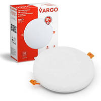 Свiтлодiодний свiтильник VARGO DOWNLIGHT коло, потужність  24W, 175-265V з регульованими кліпсами (111778)