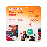 Стартовый пакет SWEET.TV пакет L на 3 мес. (Промо-код)