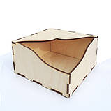 Підставка для серветок 142х142х70 мм 3мм, фото 2