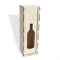 Коробка под бутылку вина/шампанского 113х360х110 мм 3мм
