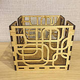 Підставка для серветок 127х127х105мм 5мм, фото 2