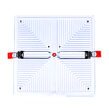 Свiтлодiодний свiтильник VARGO DOWNLIGHT  квадрат, потужність 12W, 175-265V з регульованими кліпсами (111780), фото 2