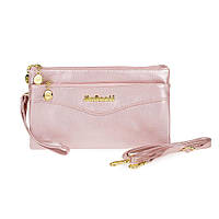 Женская сумка клатч через плечо JBL розовый перламутр (2023)