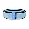 Тканева гумка для фітнесу та спорту PowerPlay 4111 Hip Band M Medium Блакитна (d_76cm), фото 2