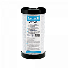 Картридж пресоване активоване вугілля Ecosoft Big Blue 10