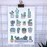 Наклейки Cactus Lufko А5