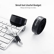 Стяжка на липучці Ugreen органайзер для кабелів 2м (чорний) LP124, фото 3