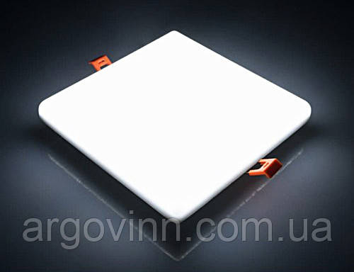 Свiтлодiодний свiтильник квадрат, потужність 36W, 175-265V з регульованими кліпсами