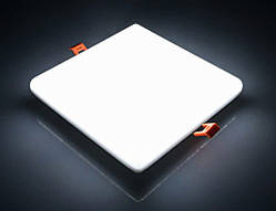 Свiтлодiодний свiтильник  квадрат, потужність 36W, 175-265V з регульованими кліпсами