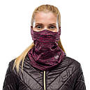 Снуд зима світловідбивний BUFF DryFLX⁺ Neckwarmer fuchsia, фото 3