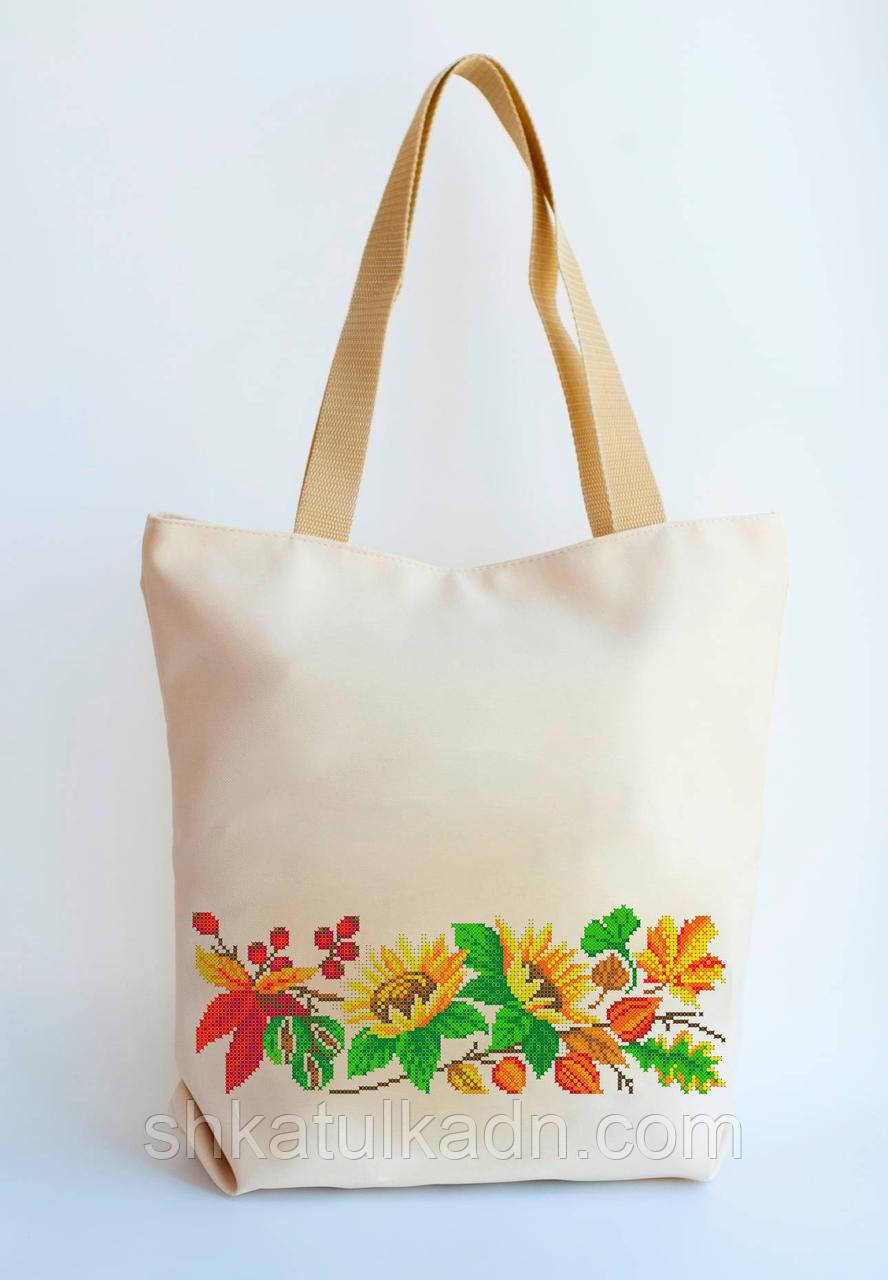 Сумка під вишивку бісером (нитками) Осінь, фото 1