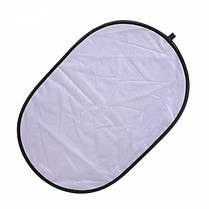 Фотовідбивач рефлектор Alitek Reflector 2 в 1 Silver/White (60х90 см), фото 3