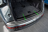 Захисна накладка S-line на задній бампер для Audi Q7 II 2015+, фото 3