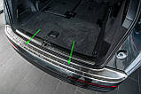 Захисна накладка S-line на задній бампер для Audi Q7 II 2015+, фото 7