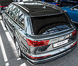 Захисна накладка S-line на задній бампер для Audi Q7 II 2015+, фото 4