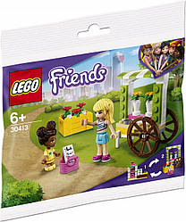 LEGO 30413  Friends Друзі - Квітковий візок міні набір конструктор лего  і фігурка