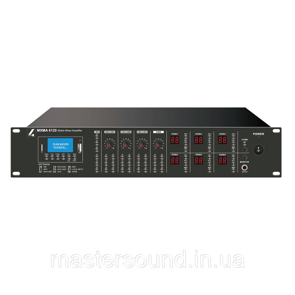 Трансляційний підсилювач 4all audio MXMA 6120