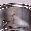 Набір важких каструль ( Польща, матові ) Kamille з нержавіючої сталі 12 предметів KM-5640S, фото 3