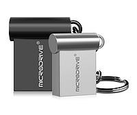 Флешка 32 ГБ супер міні ЮСБ в авто 32 GB flash mini метал в магнітолу