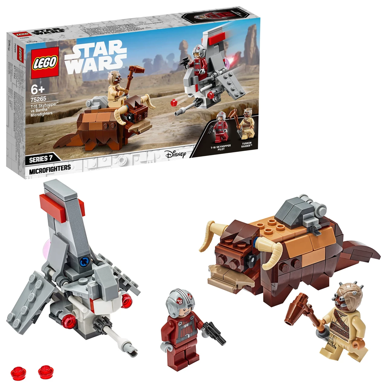 LEGO 75265  Констуртор лего Т-16 Skyhopper ™ проти мікробійців Bantha ™ Star Wars Зоряні війни