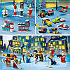 Новорічний Адвент календар LEGO CITY 60303 Конструктор Різдвяний, фото 8