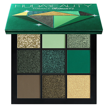 Палетка тіней HUDA BEAUTY Emerald Obsessions Palette