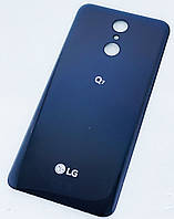 Задня кришка LG Q610NM Q7, чорна, Aurora Black, оригінал (Китай)