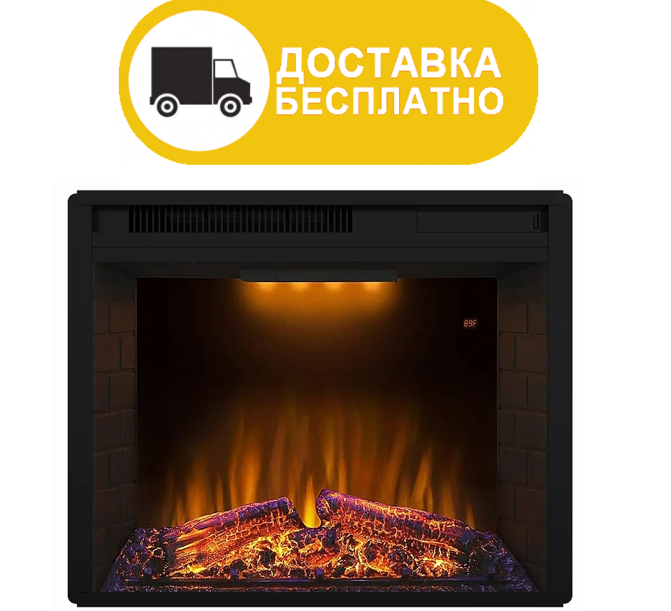 Електрокамін Royal Goodfire 23 LED. Звуковий ефект потріскування дров