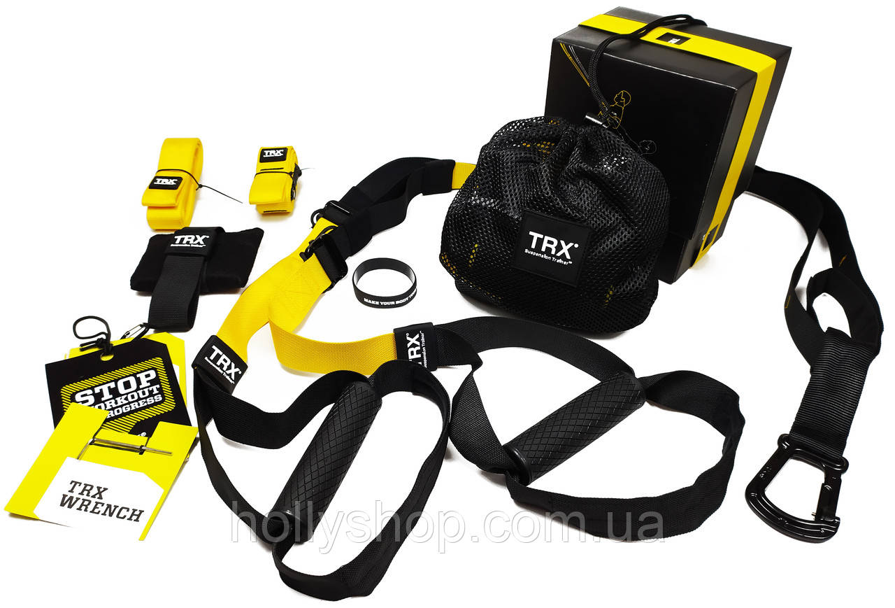 Петлі підвісні TRX PRO Pack 3 для функціонального тренінгу ПРО-версія для фітнес-клубів