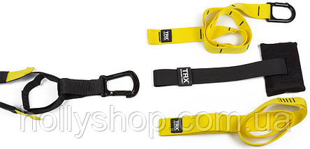 Петлі підвісні TRX PRO Pack 3 для функціонального тренінгу ПРО-версія для фітнес-клубів, фото 3