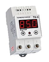 Терморегулятор DigiTOP ТК-4Н (одноканальний, датчик DS18B20) DIN, 0 °C...+125 °C, крок: 1,0 °C