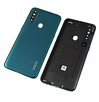 Задня кришка для Oppo A31, зелена, Green Lake, оригінал (Китай) + скло камери