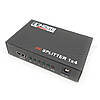 HDMI Splitter 1x4 v1.4, Full 3D 4Kx2K метал, фото 7