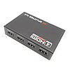 HDMI Splitter 1x4 v1.4, Full 3D 4Kx2K метал, фото 9