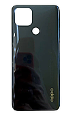 Задня кришка для Oppo A15, чорна, оригінал (Китай)