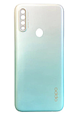 Задня кришка для Oppo A31, біла, Fantasy White, оригінал (Китай) + скло камери