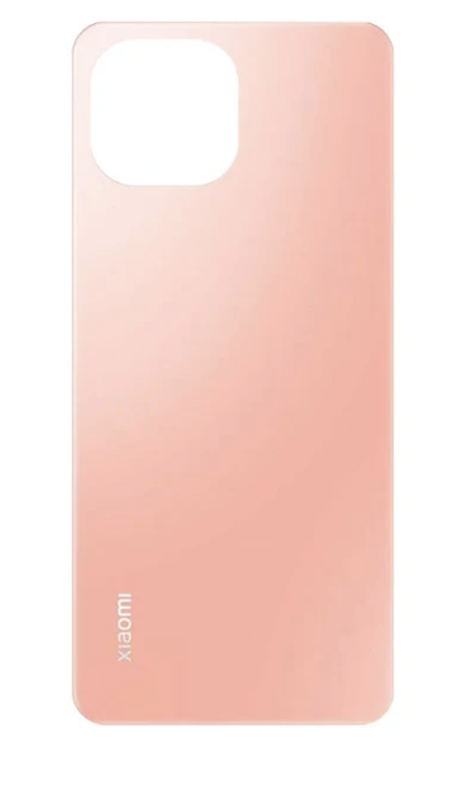 Задня кришка для Xiaomi Mi11 Lite, рожева, Peach Pink, оригінал (Китай)