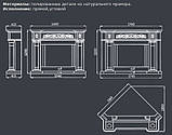 Мармуровий камін Continental, фото 2