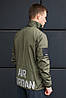 Чоловіча вітровка Air Jordan, олімпійка бомбер Джордан, хакі, фото 5