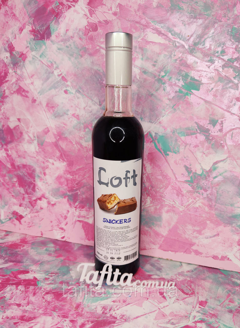 Сироп Снікерс Loft, фото 1