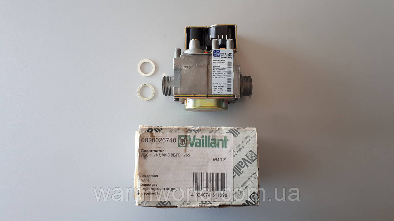 0020026740 Газовий клапан VK-C 840 Sigma Vaillant