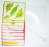 3Д Трафарети (об'ємні фігурки 10шт) Набір + Шомпол (голка, свердло) для чищення сопла в подарунок 3D Трафарет, фото 3