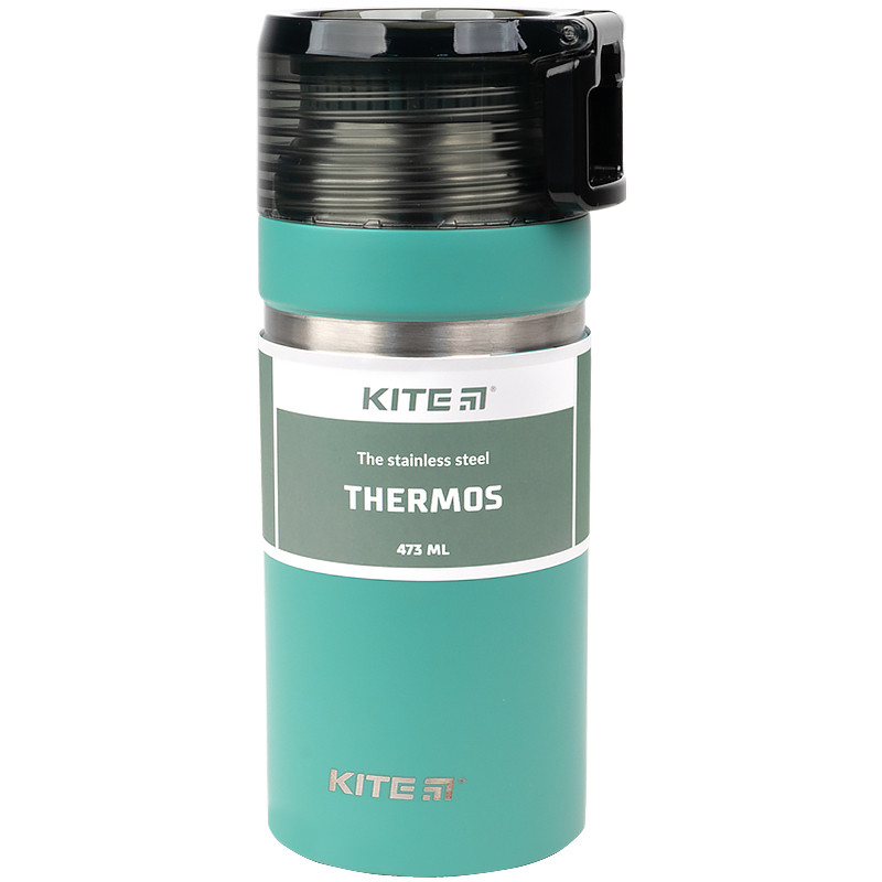 Термос Kite 473 мл Зелений (K21-320-02)